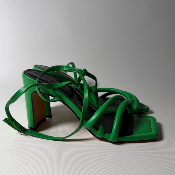 Marcella NYC Valerie Heeled Sandals - sz 39 - Picture 7 of 10